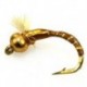 Buzzer 3D Glass Epoxy Bead Head Nymph Brown $2.34