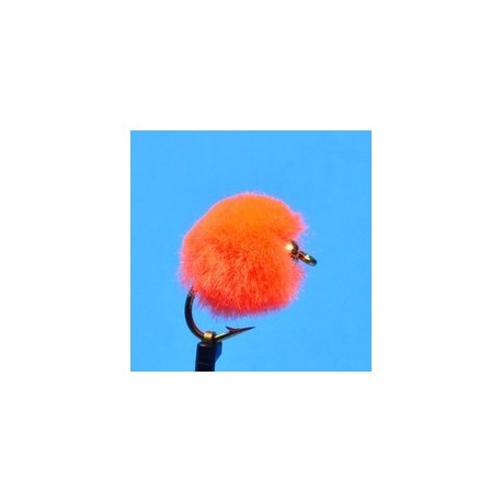 Beaded Nymphs Bead Head Egg Orange $2.42