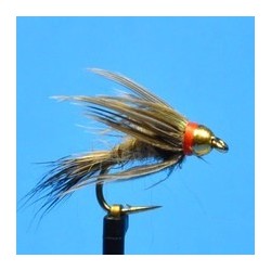 Beaded Nymphs Bead Head Guides Choice Gold Ribbed Hares Ear $2.42