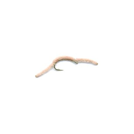 Nymphs tan san juan worm button $2.34