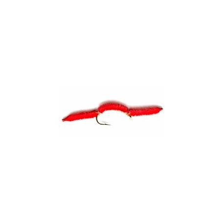 Nymphs red san juan worn button $2.34