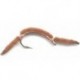 Nymphs brown san juan worm button $2.34