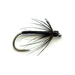 Nymphs black soft hackle button $2.34