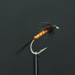 Nymphs black orange devil cruncher $2.34