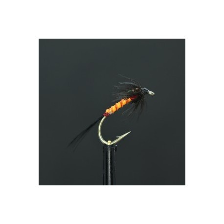 Nymphs black orange devil cruncher $2.34