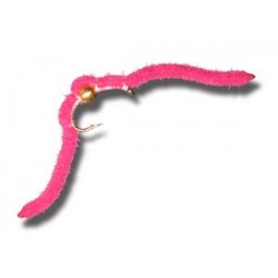 Nymphs BH San Juan Worm Hot Pink $2.34