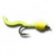 Nymphs BH Egg Sucking Squiggly Worm FL Yellow $2.34