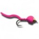 Nymphs BH Egg Sucking Squiggly Worm Hot Pink $2.34
