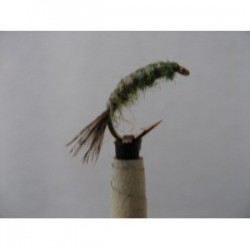 Nymphs weighted olive shrimp $2.34