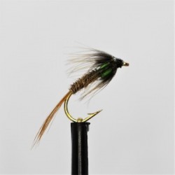 Nymphs standard green floss thorax cruncher $2.34