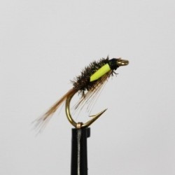 Nymphs standard diawl bach with yellow goose biot cheeks $2.34
