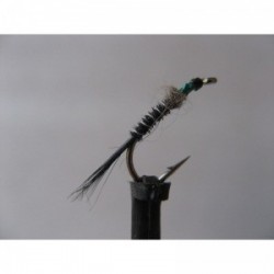 Nymphs muskins black green nymph $2.34
