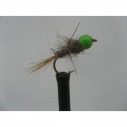 Nymphs hot head green hares ear $2.34