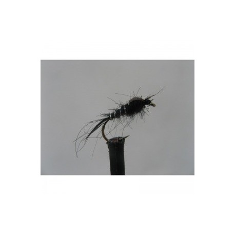 Nymphs black silver rib nymph $2.34