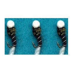 Nymphs black suspender buzzer button $2.34