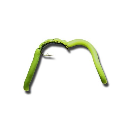 Nymphs Squiggly San Juan Worm Olive $2.34