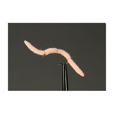 Nymphs San Juan Worm Shell Pink Side $2.34