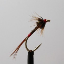Nymphs standard quill holo red butt cruncher $2.34