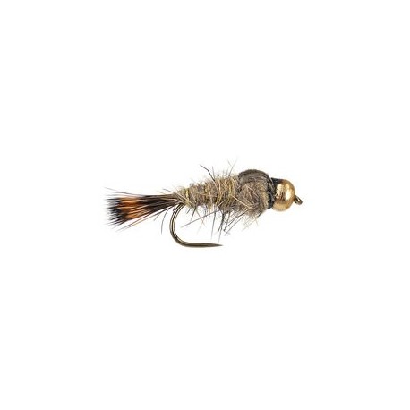 Barbless Flies BH Gr Hares Ear BL $2.34
