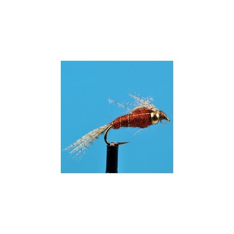 Beaded Nymphs Bead Head Mayfly Brown $2.42