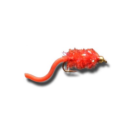 Nymphs Standards BH Squiggly Estaz Egg Red $2.34