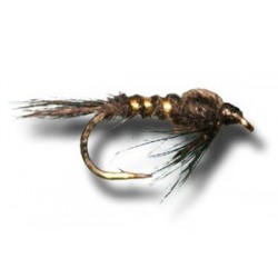 Nymphs Standards Hares Ear Soft Hackle Black $2.34
