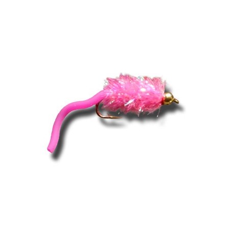 Nymphs Standards BH Squiggly Estaz Egg Hot Pink $2.34