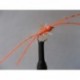 Nymphs Standards hot head fl orange perfect rubber bw $2.34