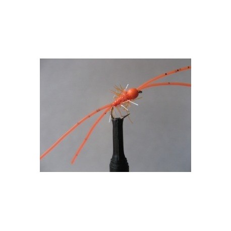 Nymphs Standards hot head fl orange perfect rubber bw $2.34