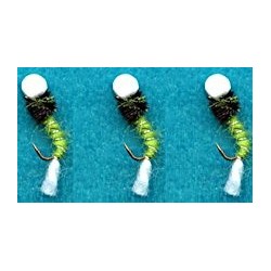 Nymphs Standards green suspender buzzer button $2.34