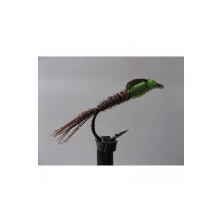 Nymphs Standards pheasant tail sawyer green spot nymph $2.34