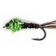 Nymphs Standards green crystal pheasant tail button $2.34