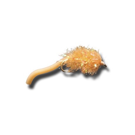 Nymphs Standards Squiggly Estaz Egg Tan $2.34