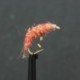 Nymphs Standards salmon pink weighted flash shrimp $2.34