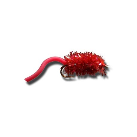 Nymphs Standards Squiggly Estaz Egg Blood Red $2.34