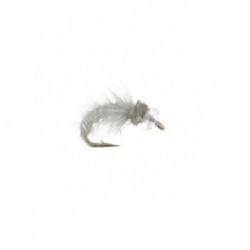 Nymphs Standards glass bead midge gray $2.34