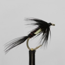 Nymphs Standards black white goose biot cheeks cruncher $2.34