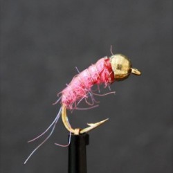 Nymphs Standards pink bug tungsten $2.34
