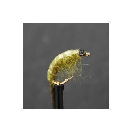 Nymphs Standards olive epoxy shrimp $2.34