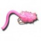 Nymphs Standards Squiggly Estaz Egg Hot Pink $2.34