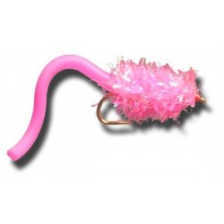 Nymphs Standards Squiggly Estaz Egg Hot Pink $2.34