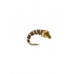 Nymphs Standards beadhead zebra midge brown $2.34