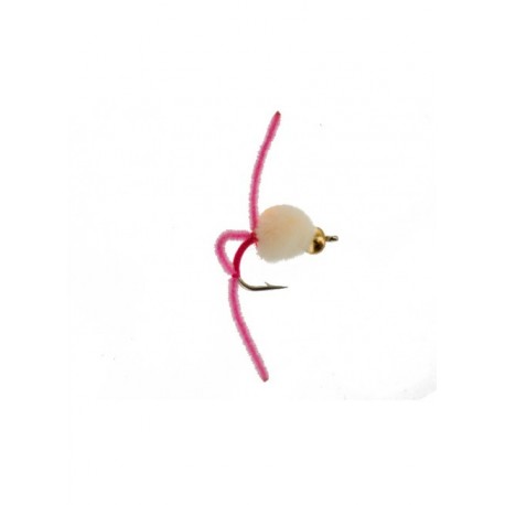 Nymphs Standards beadhead kenobi egg pink $2.34