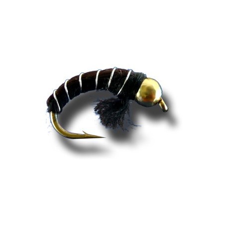 Nymphs Standards Tungsten BH Czech Nymph Black $2.34