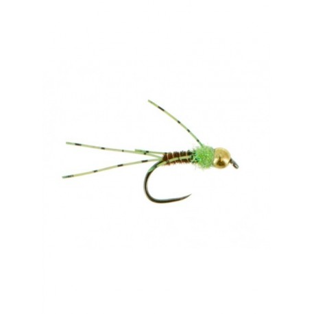 Nymphs Standards beadhead tactical legz chartreuse $2.34