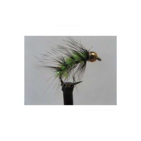 Nymphs Standards gold head grizzle lime $2.34