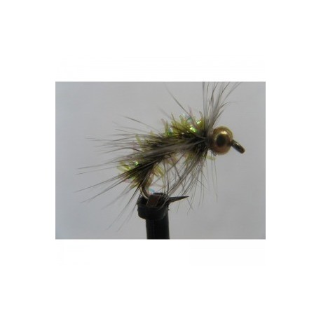 Nymphs Standards gold head grizzle olive $2.34