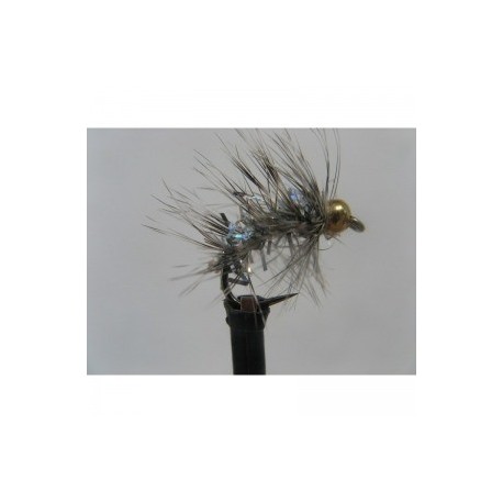 Nymphs Standards gold head grizzle silver $2.34