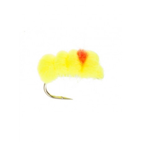 Nymphs Pure blood dot chartreuse cerise $2.34