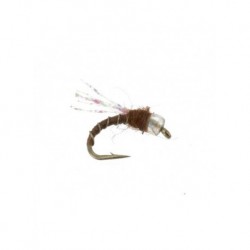 Nymphs Pure crystal midge brown $2.34